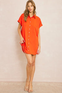 Misty Coral Dress