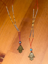 Load image into Gallery viewer, Gracia Hamsa Necklace