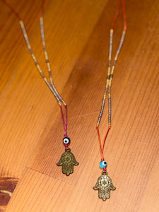 Gracia Hamsa Necklace