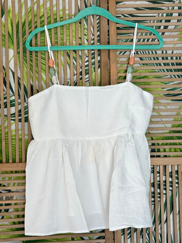 Lili White Tank