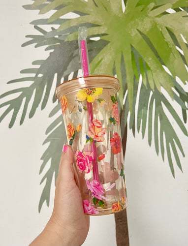 Floral Tumbler