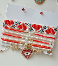 Load image into Gallery viewer, BEADED MOSTACILLA BRACELET SETS