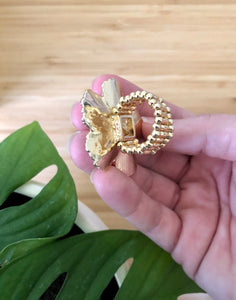 GOLDEN FLOWER RING