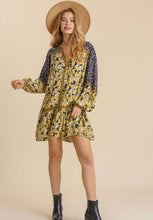 Load image into Gallery viewer, MONA MIX PRINT DRESS