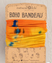 Load image into Gallery viewer, ORANGE-YELLOW BOHO BANDEAU