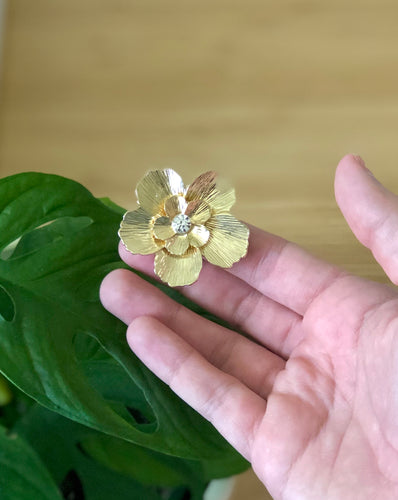 GOLDEN FLOWER RING